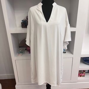 White Shift Dress